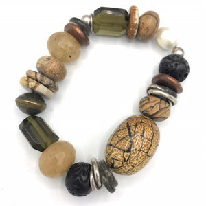 B2089 Retired Mixed Material Silpada Bracelet
